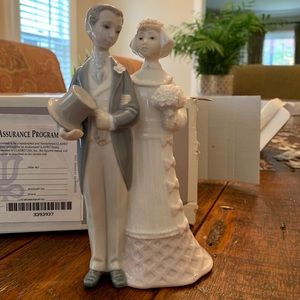Lladro bride and groom, Vintage